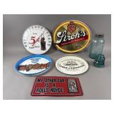 Vintage CocaCola Thermometer & More