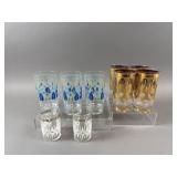 Assorted Vtg Glass Cup Sets