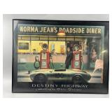 Framed Art Print of "Destiny Highway" Painting