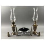 Vtg Weighted Sterling Silver S & P Shakers & More