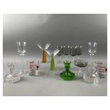 Vintage Artland Prescott Martini Glasses & More