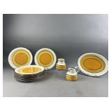Vintage Midwinter "Sun" Tableware Set