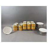 Vtg Stonehenge Midwinter Ceramic Mugs & Plates