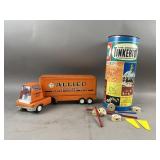 Vtg Tonka-Like Allied Van Lines Semi-Truck & More