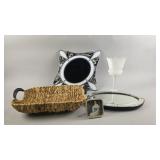 Stained Glass Wall Mirror & More Home Decor