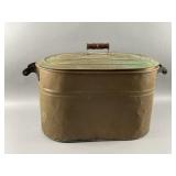 Antq/Vtg Solid Copper Wash Boiler/Laundry Tub