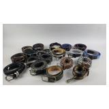 Belts and Straps Various Brands