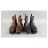 2 pairs Mazura Boots