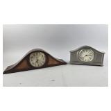 Westminster Chime, and Pottery Barn Mantel Clocks
