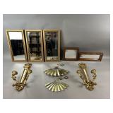 Vintage Homco and Syroco Home Wall Decor