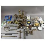 Antique Lamp Parts - Finials, Fixtures & More
