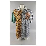 Animal Print Button Up