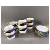 Mikasa California Multicolored Mugs & Plates