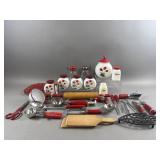Vintage Uranium UV Reactive Milk Glass Set & More