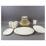 Vintage Noritake China Gold Banded Kitchen Set