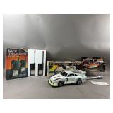 Vtg Battery Operated Porsche Toy Car & More