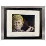 Framed & Signed David Bowie Artwork