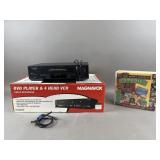Magnavox 4 Head VCR & DVD Player Combo & More
