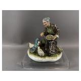 Vtg Early 1950s Capodimonte Marked Regis NO 62