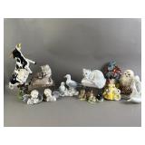 Vtg Statues-Lenox, Napco, Lefton, Otagiri