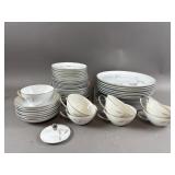 Vtg Mikasa Fine China Primrose Dinnerware Set