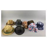 Bucket Hats, Fadoras, and Baseball Cap