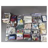 Lot Of Sewing Supplies - Thread, Patterns & More