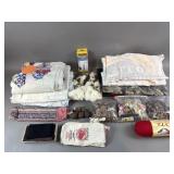Crafting/Sewing Lot - Acorns, Thread & More