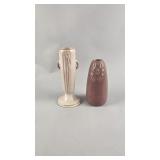 Roseville and  Rookwood Pottery Vases