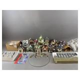 Vintage Christmas Village Houses & Accessories