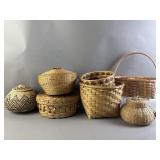 Lot of Woven Baskets