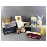 Assortment Of New  Candles