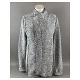 RNT23 Medium White/Black Cardigan