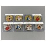 8 Chinese Commemorative Coins