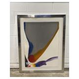 Framed/Signed Phemonina Grey Overlay by Kins