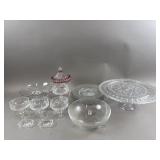 Vintage Crystal & Pressed Glass Glassware
