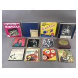 Vintage Vinyl Records Lot 33 1/3 and 45s