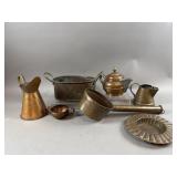 Antique Copperware - Teapot, Pitchers & More
