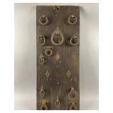 Antq/Vtg Arts & Crafts Hardware Display Board