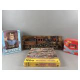 NIP Lionel Train Puzzle, Mr. Wonderful Doll & More