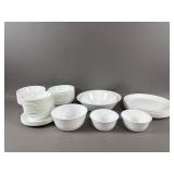 Corelle White Dinnerware Set