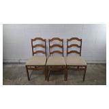 Set of 3 Vintage Folding Chairs