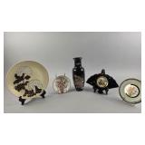 Japanese Vase, Plates & More