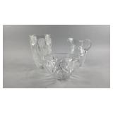 Mikasa Floral Glass Vase, Gorham Bowl & More