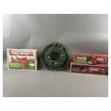 Coca-Cola Miniature Christmas Trucks & More
