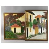 Framed/Signed Folk Art Paintings