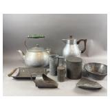 Vintage Aluminum Tea Pot, Tea Kettle & More