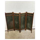 Vtg Wooden Folding Divider