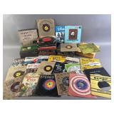 Vtg Lot of 7in Vinyl Records