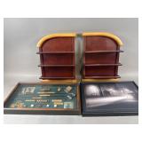 Arched Wooden Shelves, Golf Shadow Box & More